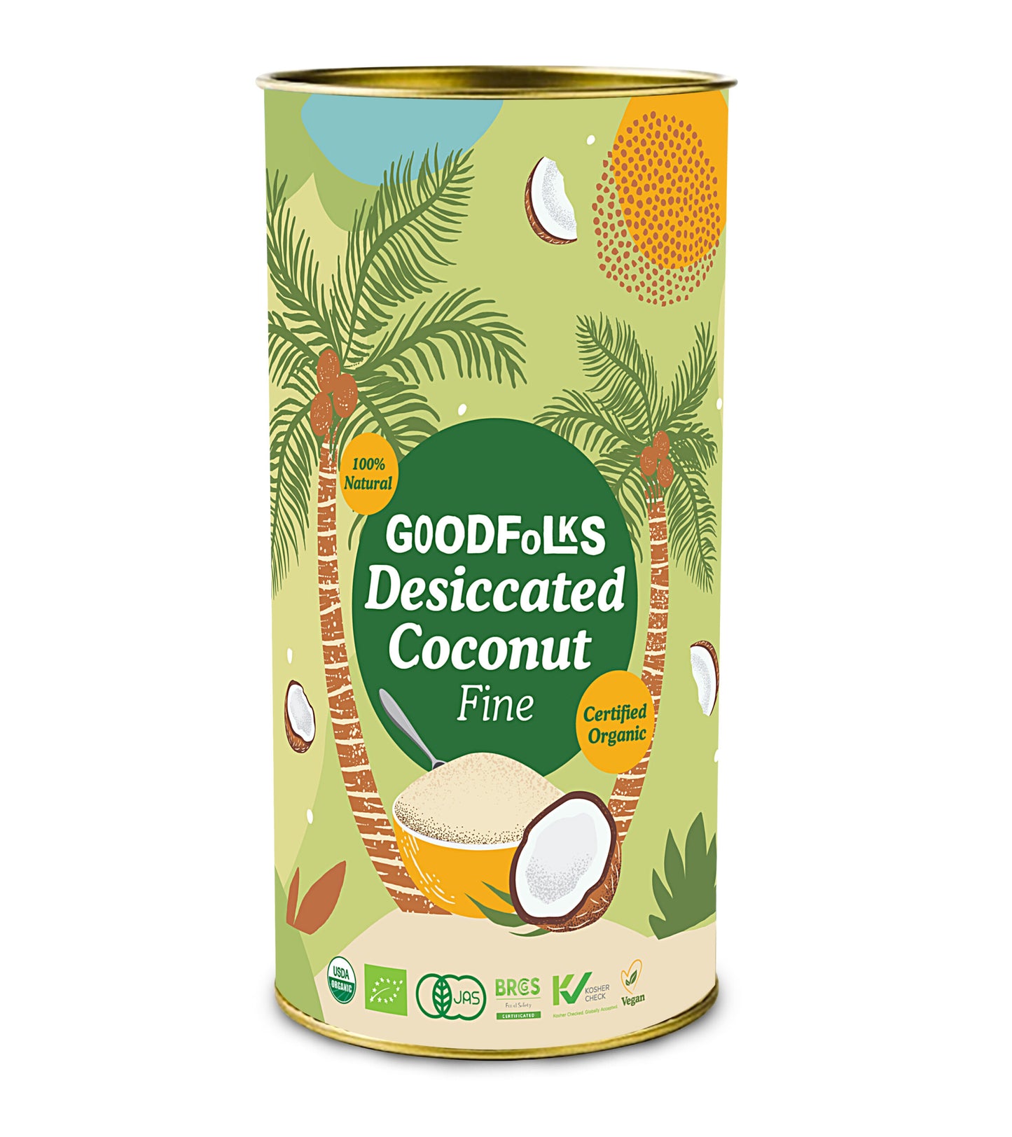 Goodfolks Organic Desiccated Coconut (Fine) 400g