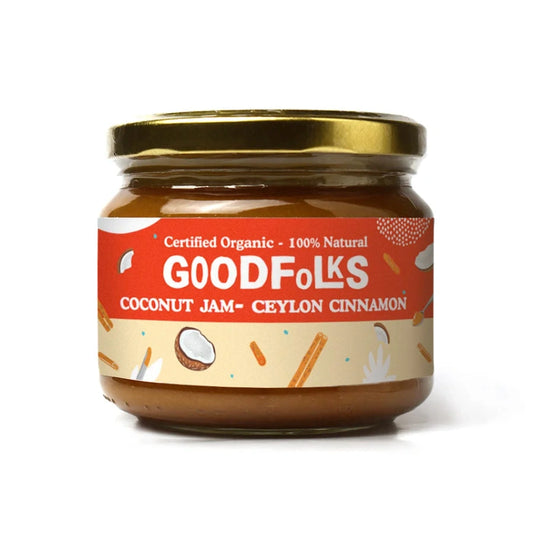 Goodfolks All Natural Coconut Spread Ceylon Cinnamon 330g