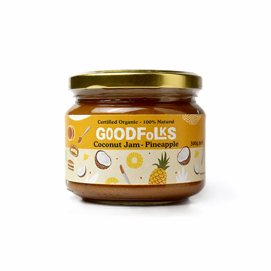 Goodfolks All Natural Coconut Spread Pineapple 330g
