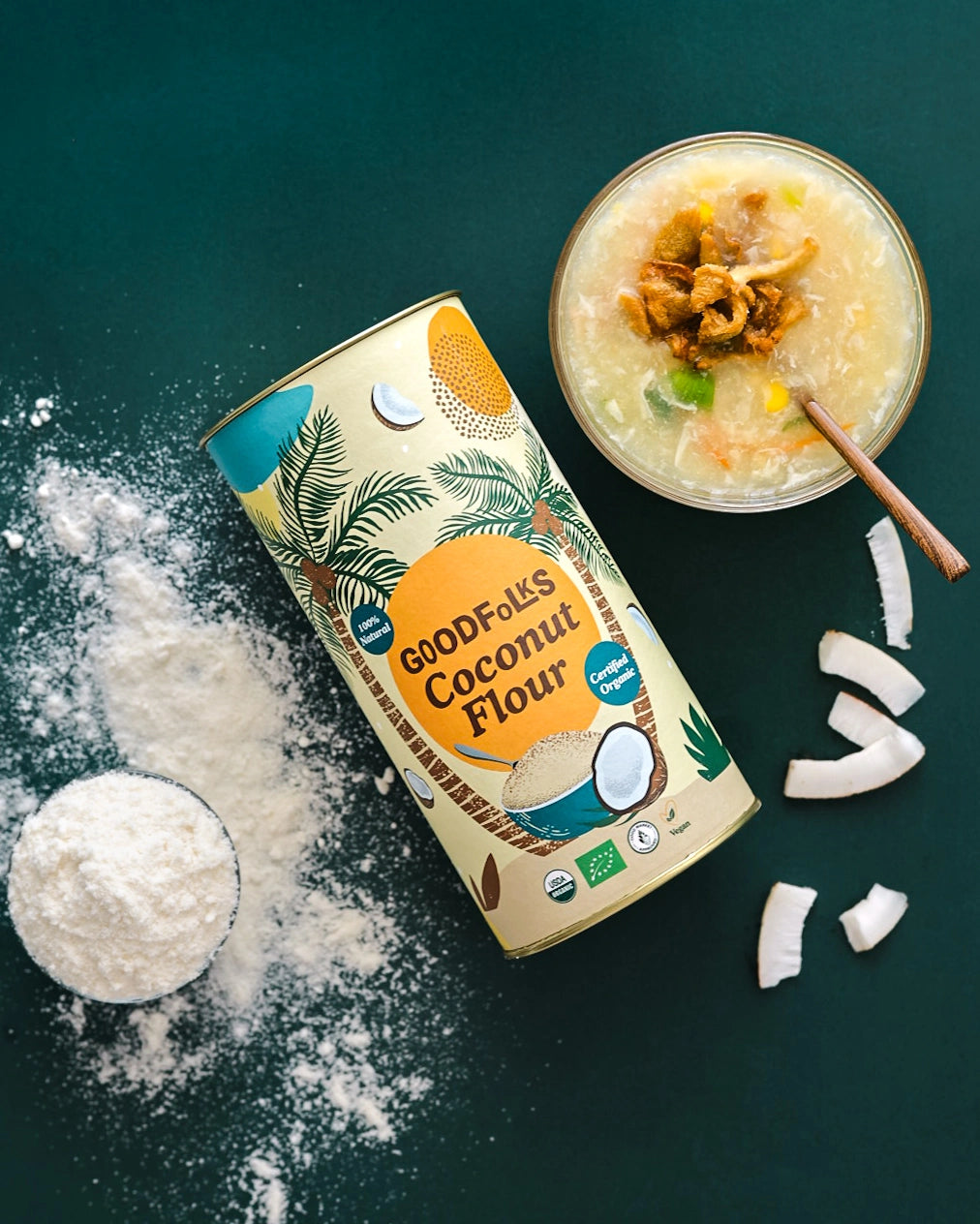 Organic Coconut Flour 400g from Goodfolks